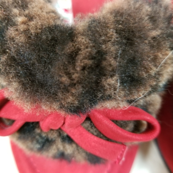 L-Fire shearling bow heels - Picture 4 of 8